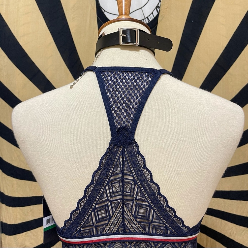 🌈 SOLD Stunning Mesh halter bra top - Picture 7 of 11